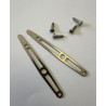 Laterais Inox roller (par)