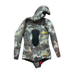 Fato Elios Hidrorepelente 7\5mm Open Cell  Camo Beje