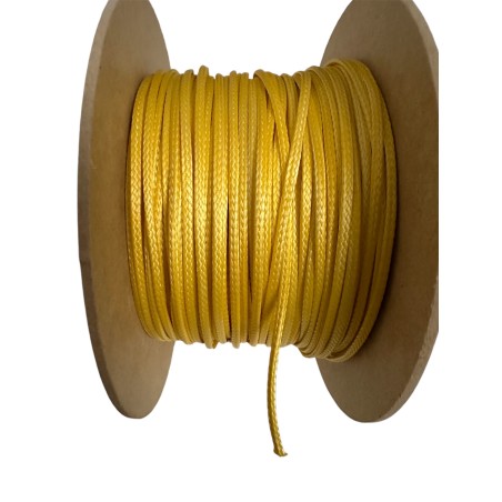 Cabo Dyneema 2,5mm amarelo 740Kg