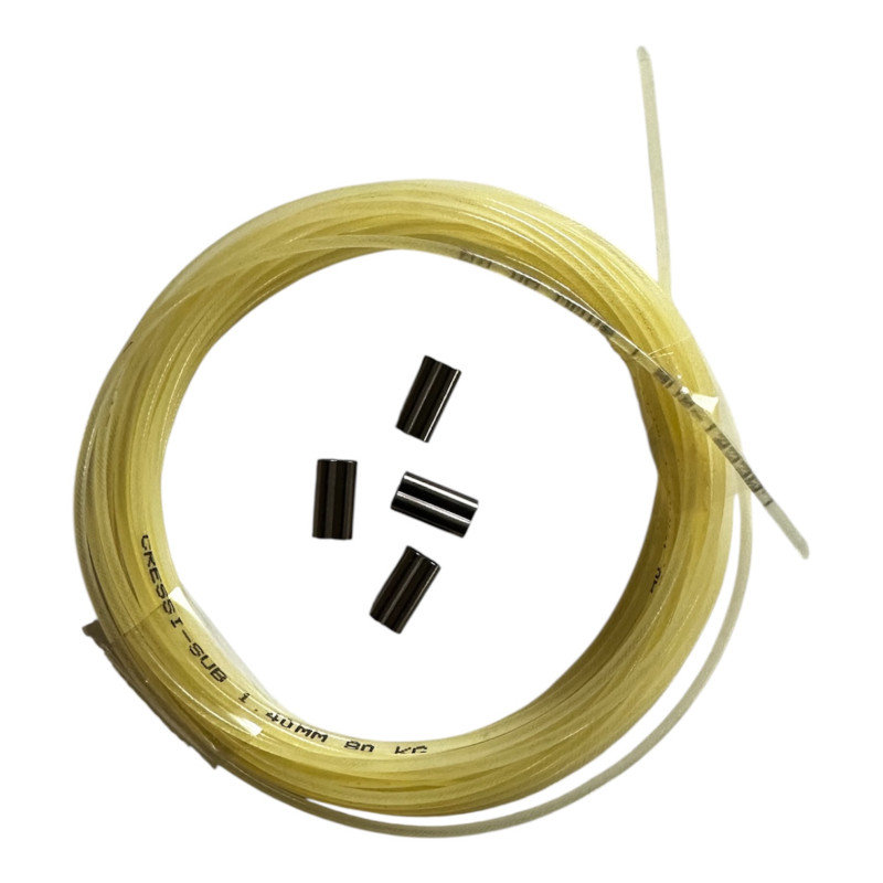 Kit Monofilamento Cressi  1.4mm x 4,5M + 4 serra cabos